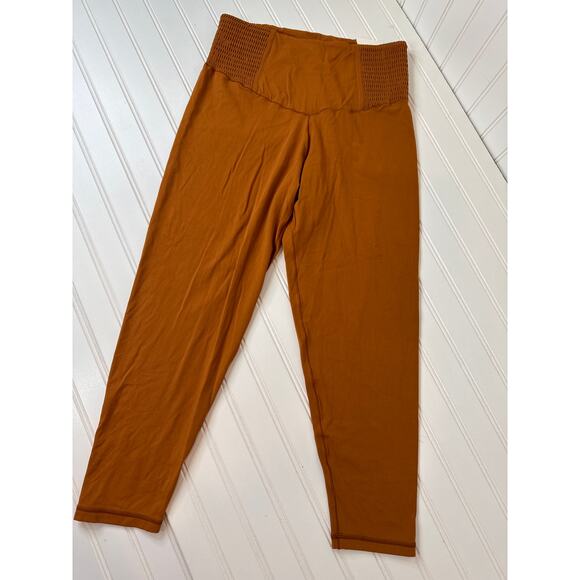 NWT Aerie High Waisted Lace up & Smocked Leggings Workout Bundle Of 2 Size XL - Picture 8 of 11